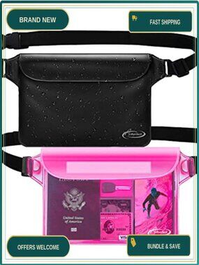 Waterproof Sling Shoulder Bag Crossbody Pouch for Beach Travel